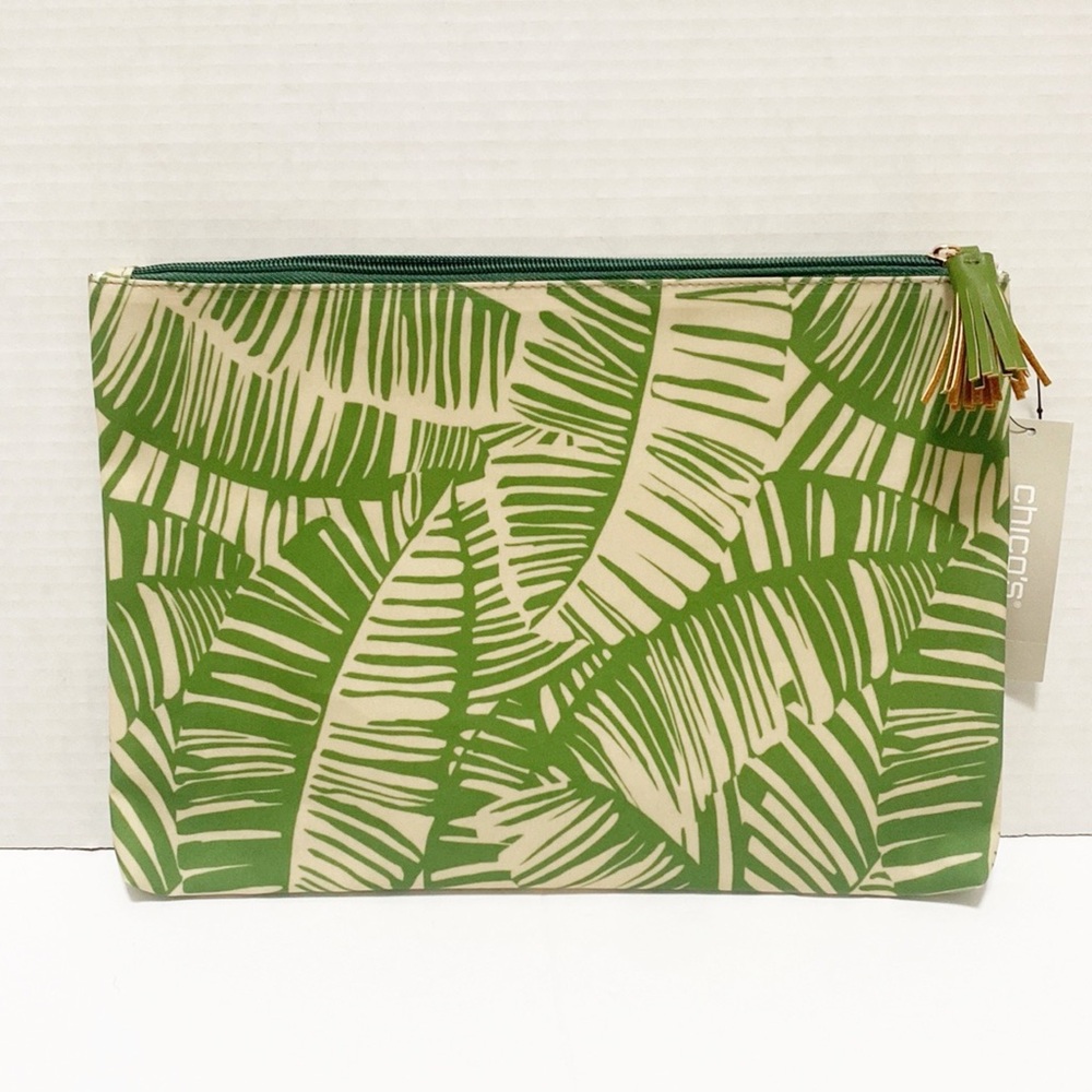 Chicos | Palm Print Pouch